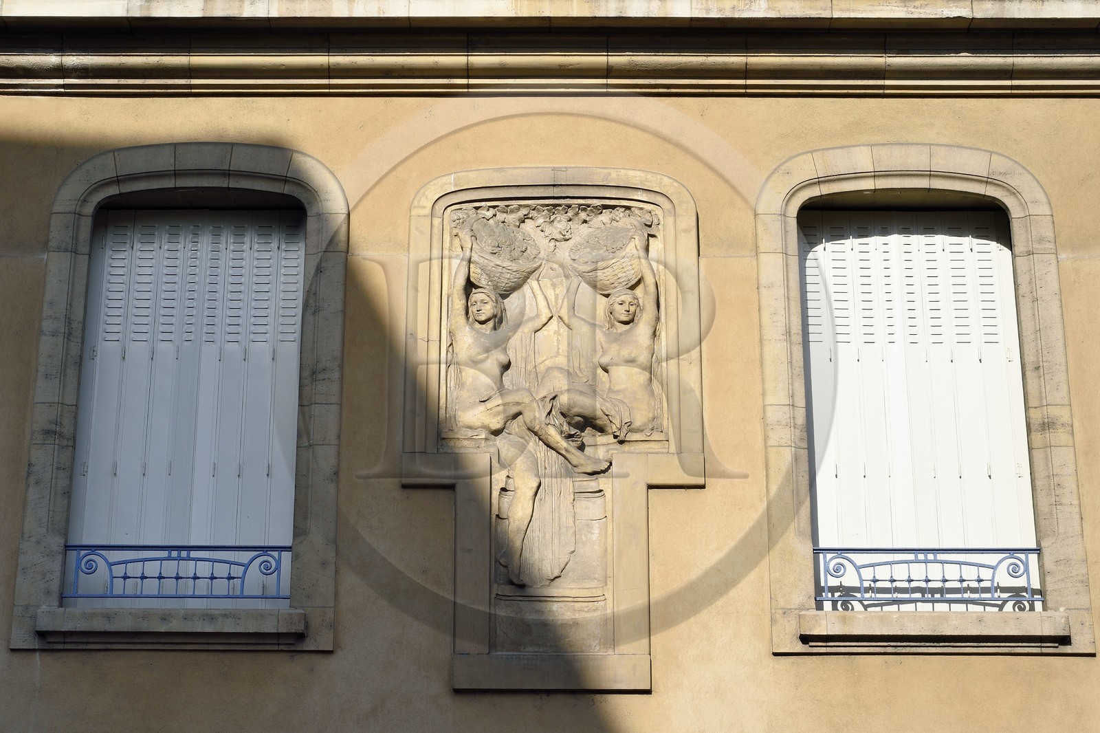 France, Meurthe-et-Moselle, Nancy, Ecole de Nancy Museum in the former estate of Eugene Corbin, facade on the street