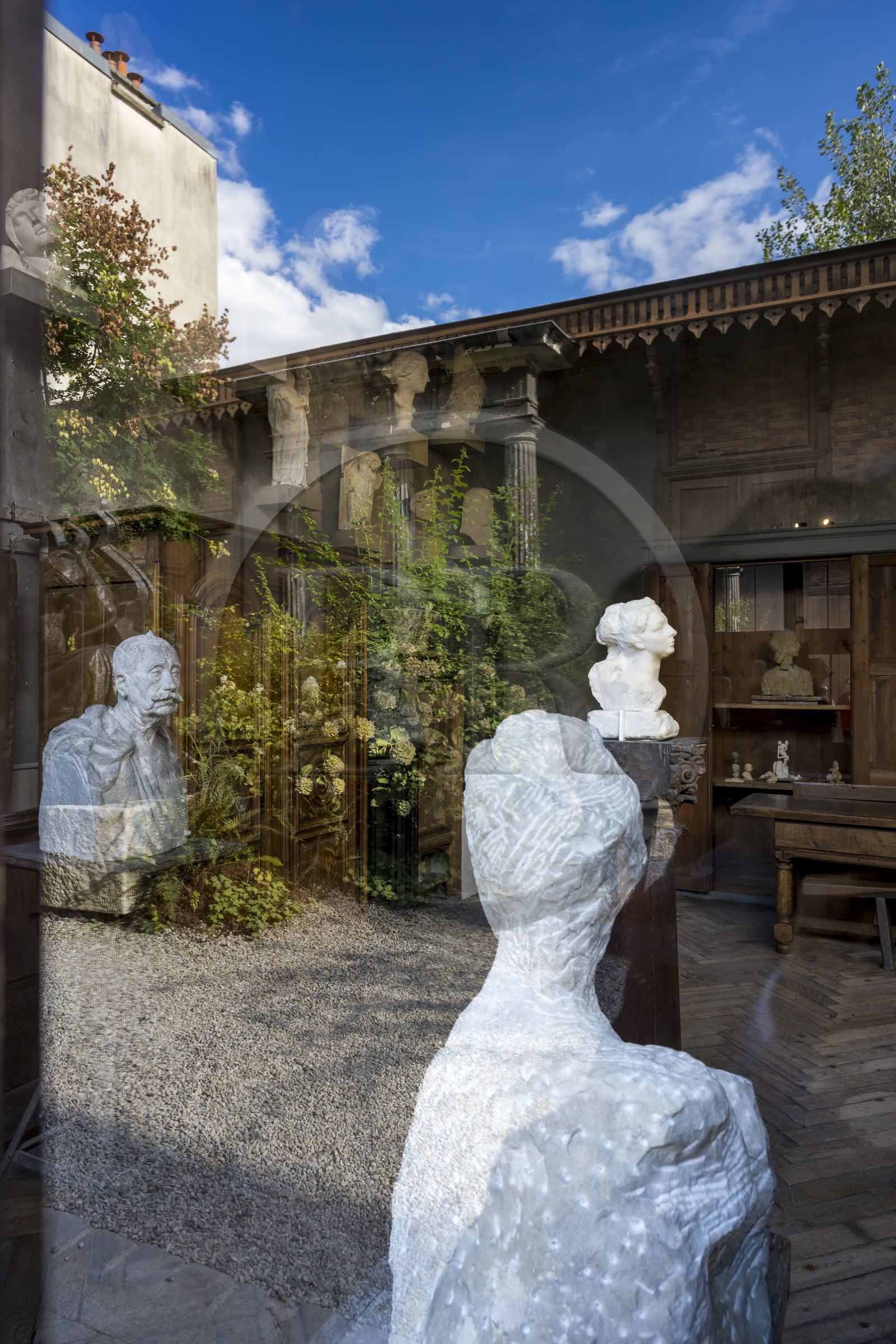 France, Paris (75), le musée du sculpteur Antoine Bourdelle, l'ancien atelier de sculpture