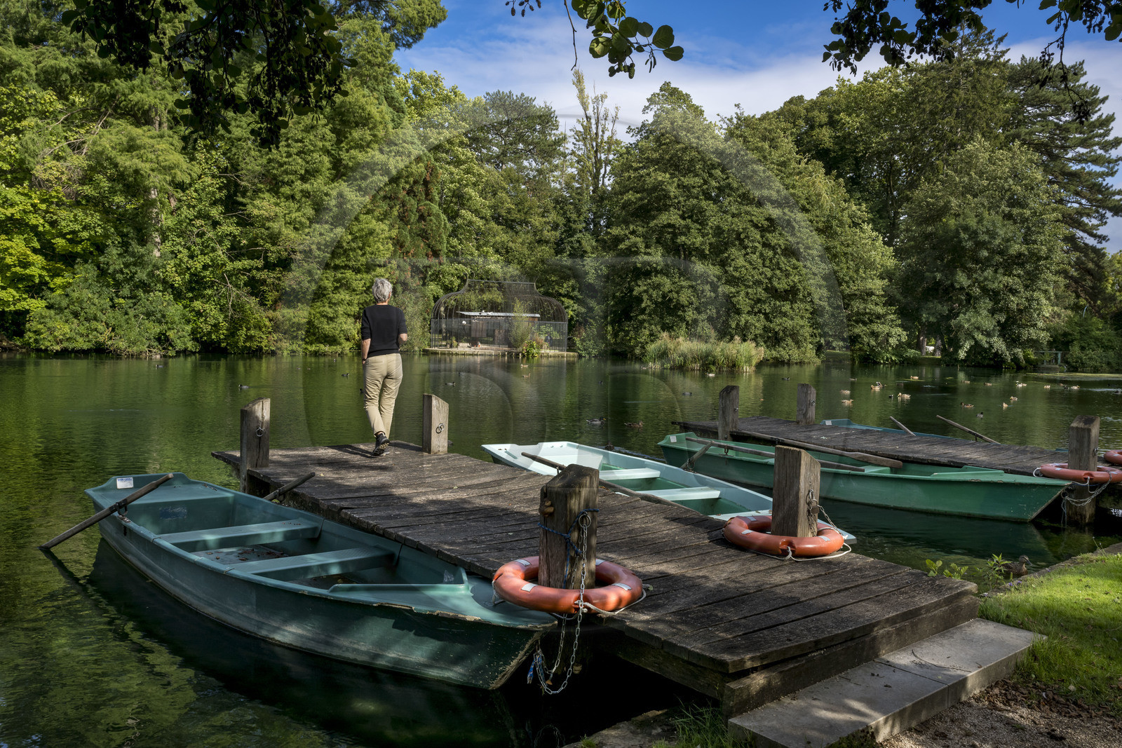 France, Cote d'Or, Climats terroirs of Burgundy listed as World Heritage by UNESCO, Beaune, the Bouzaize park