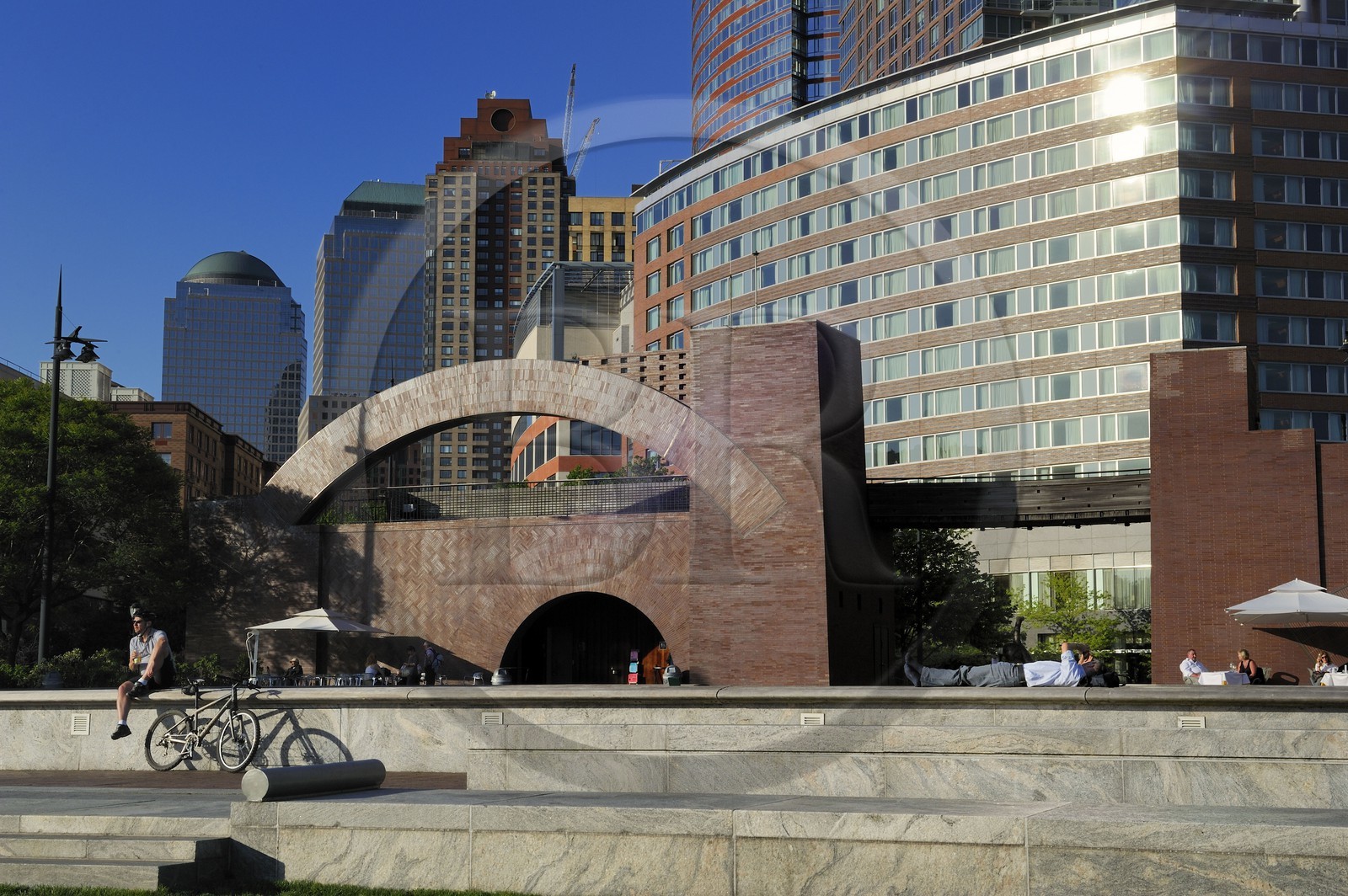 Etats-Unis, New York, Manhattan, pointe Sud, Battery Park