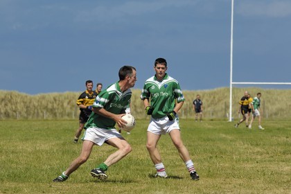 Republic of Ireland, County Galway, Aran Islands, Inishmore, Gaelic football match