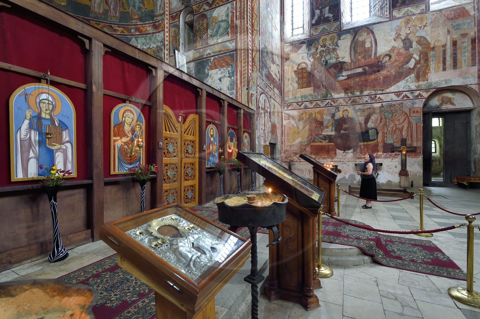 Georgia, Imereti, Kutaisi, Gelati Monastery, listed as World heritage by UNESCO