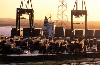 Belgium, Antwerp (Antwerpen), the industrial and commercial harbour