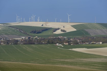 France, Marne (51), village de Saint-Amand-sur-Fion
