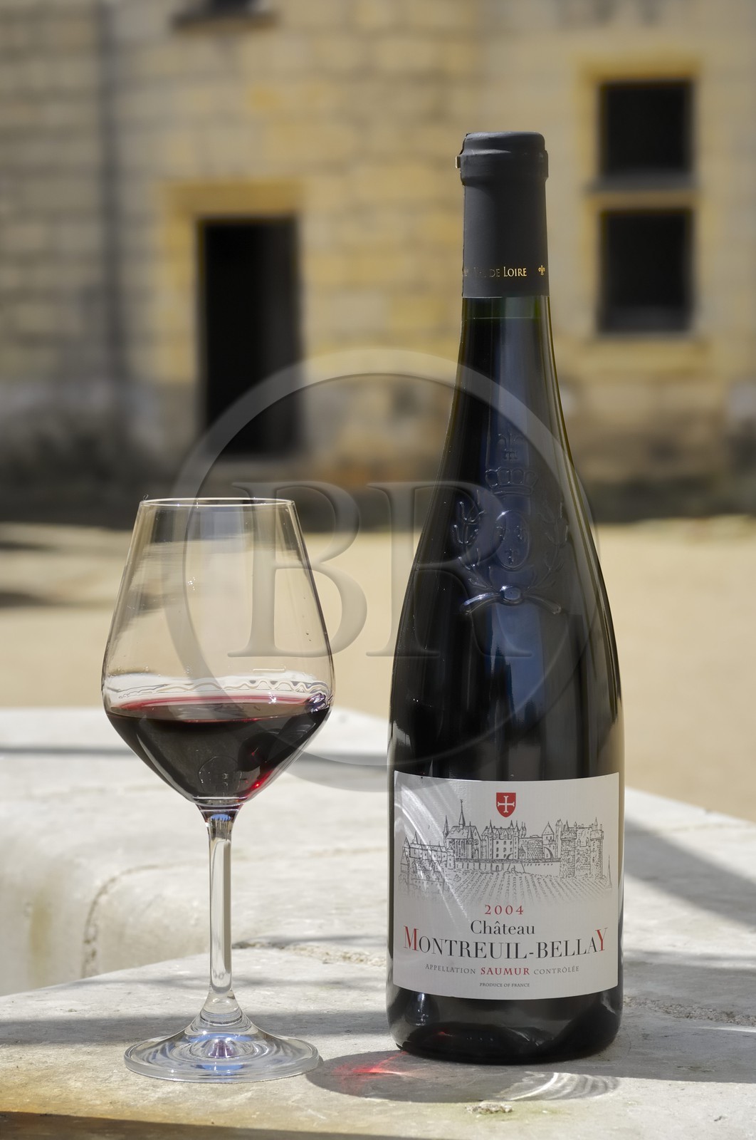 France, Maine et Loire (49), château de Montreuil-Bellay, vin du château