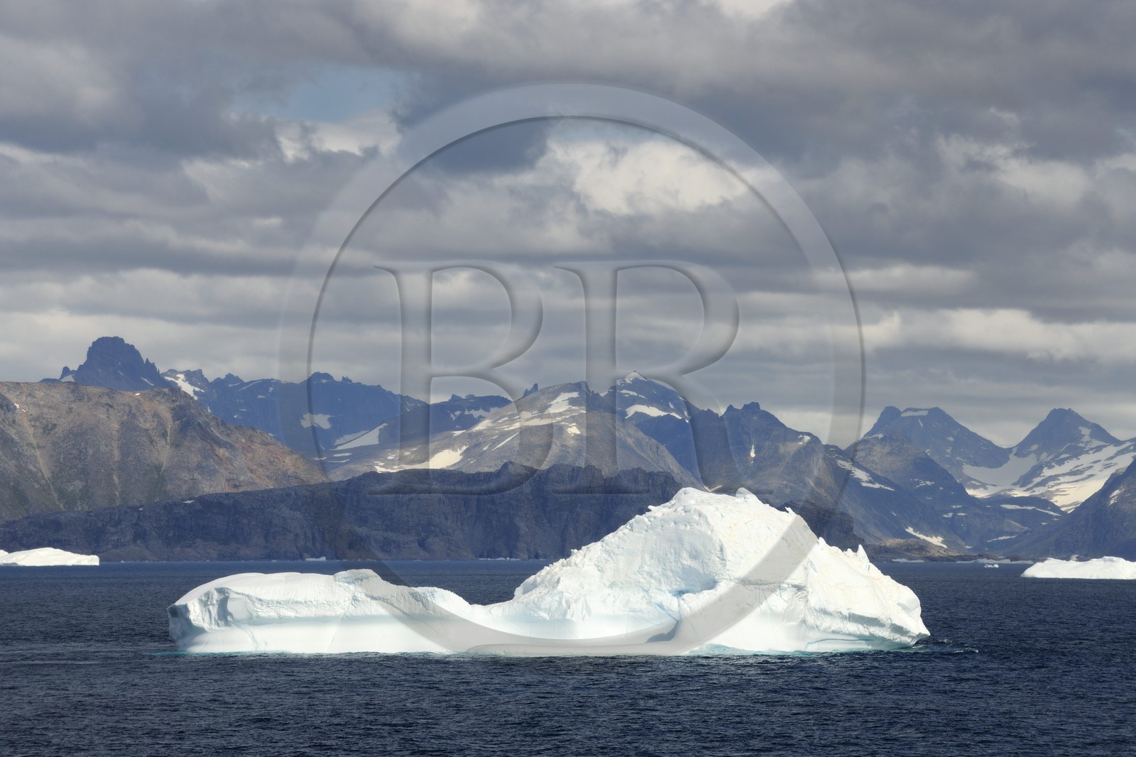 Groenland, région méridionale, iceberg au large du Cap Farvel (Farewell)