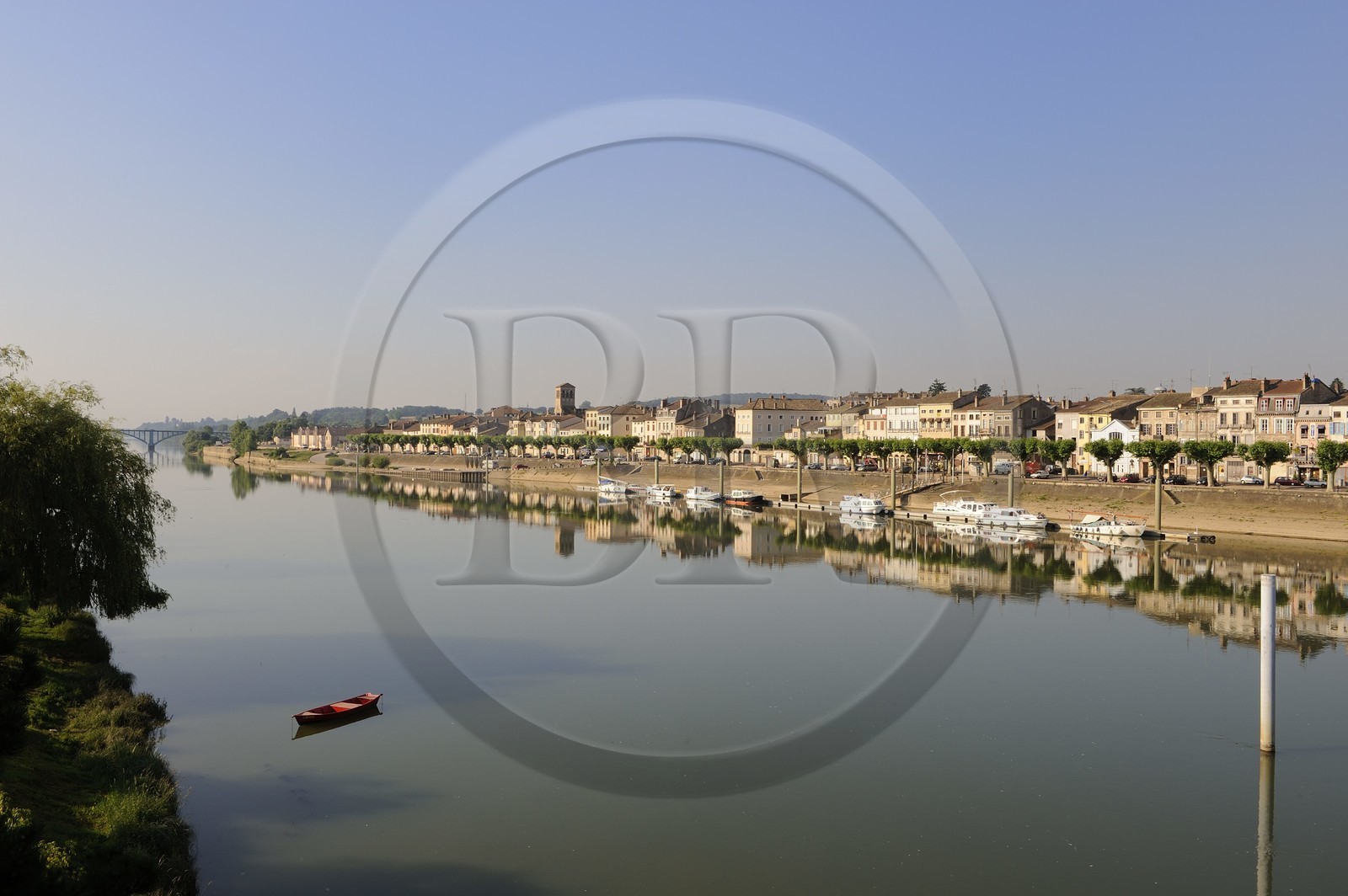 France, Saône et Loire (71), Tournus, les bords de Saône