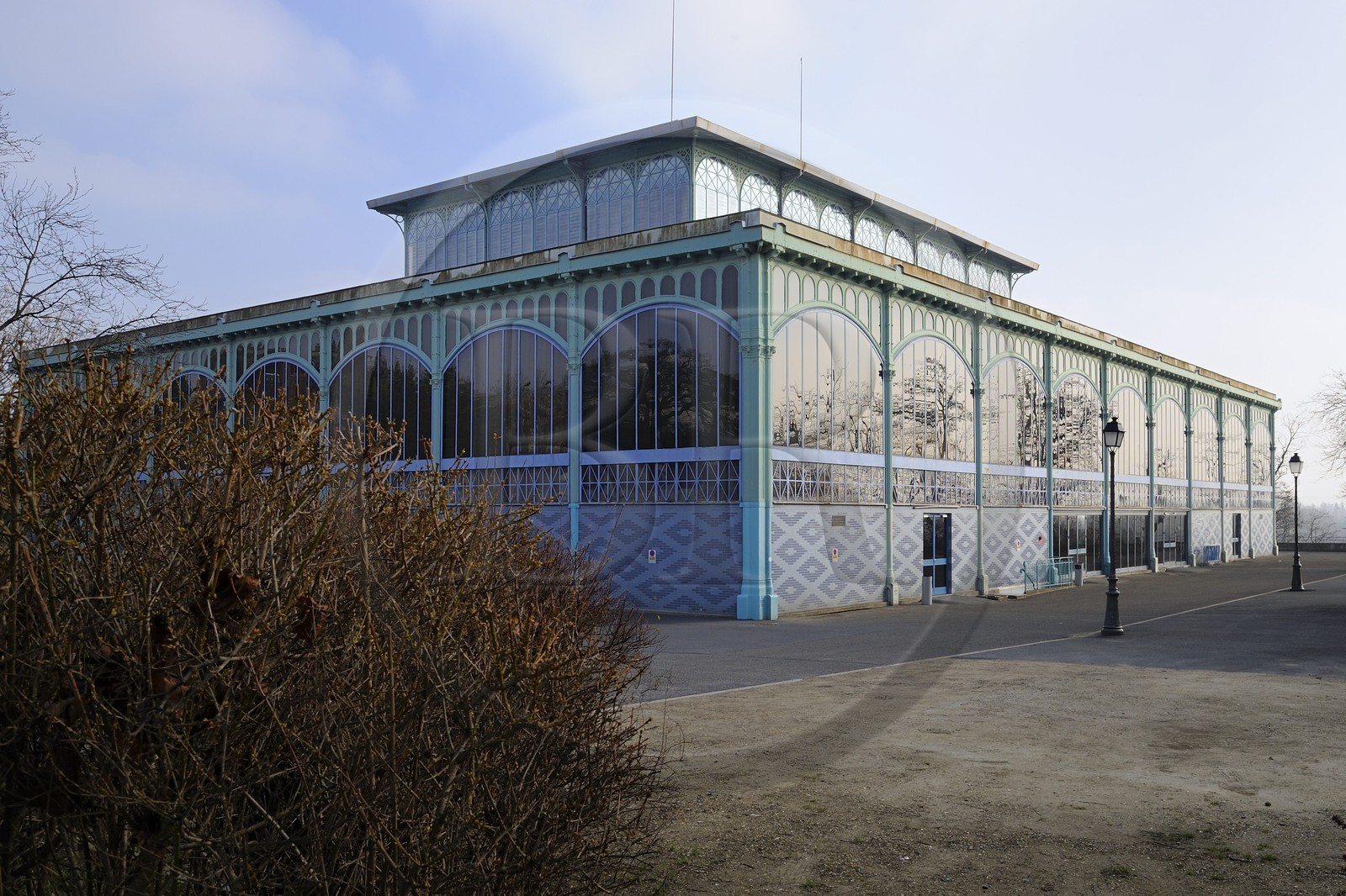France, Val-de-Marne (94), Nogent-sur-Marne, le Pavillon Baltard