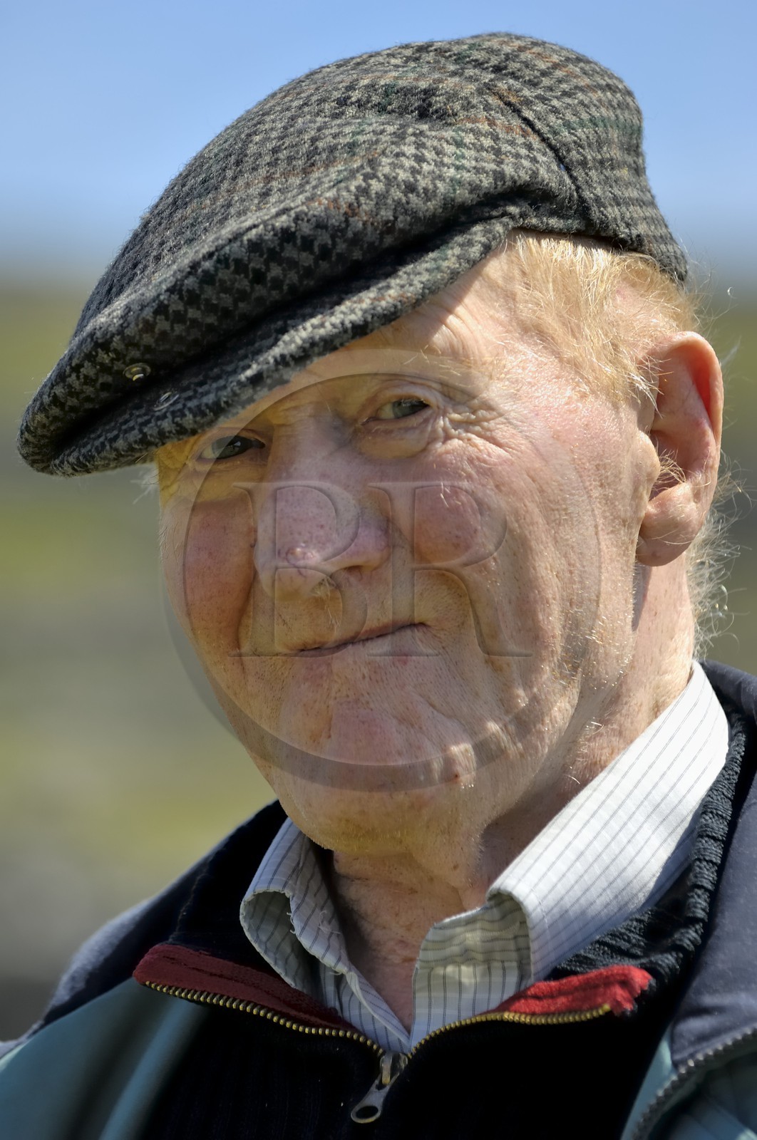 Republic of Ireland, County Galway, Aran Islands, Inishmore, old man of Aran