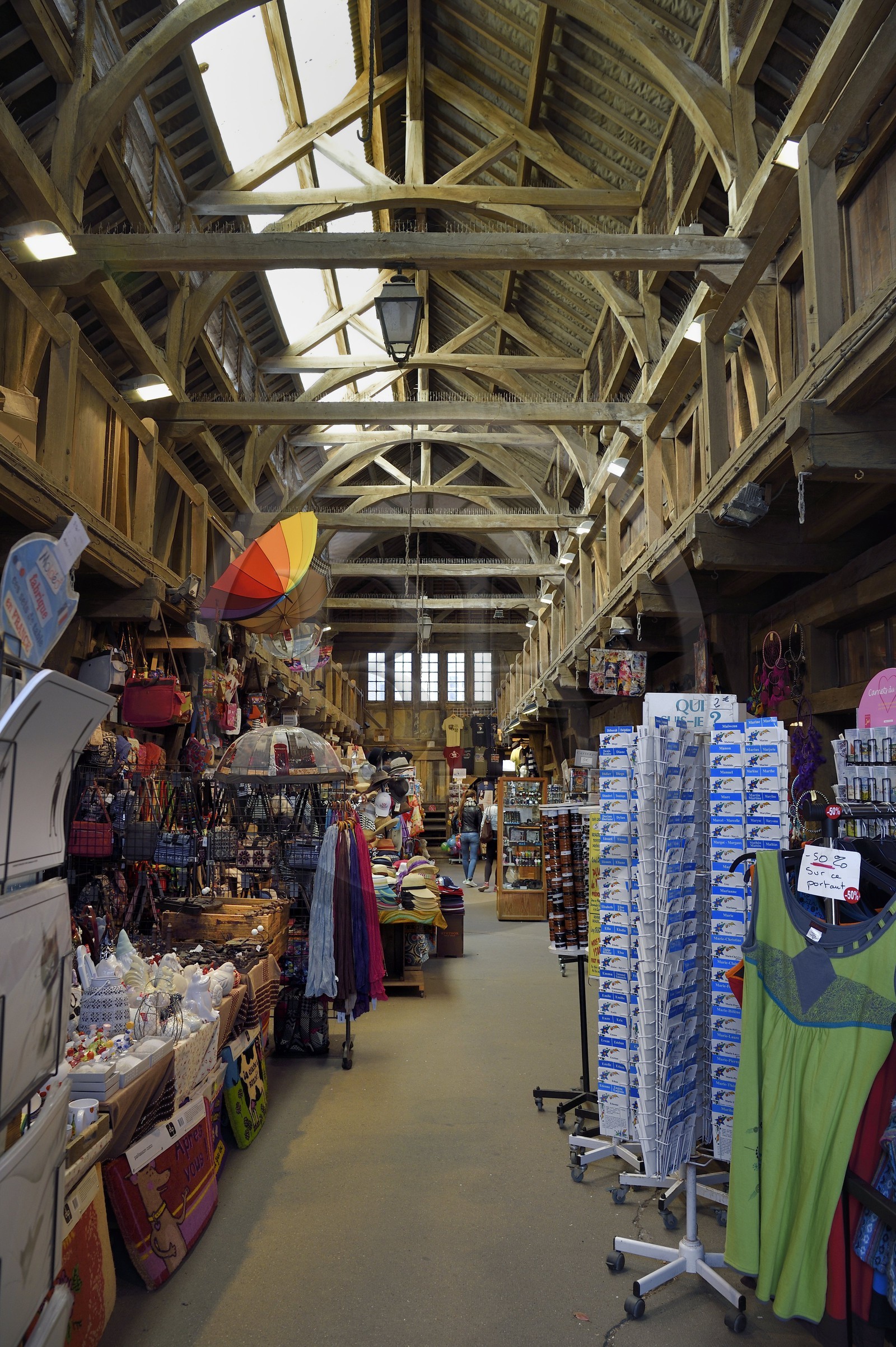 France, Seine-Maritime (76), Pays de Caux, Côte d'Albâtre, Etretat, ancien marché couvert