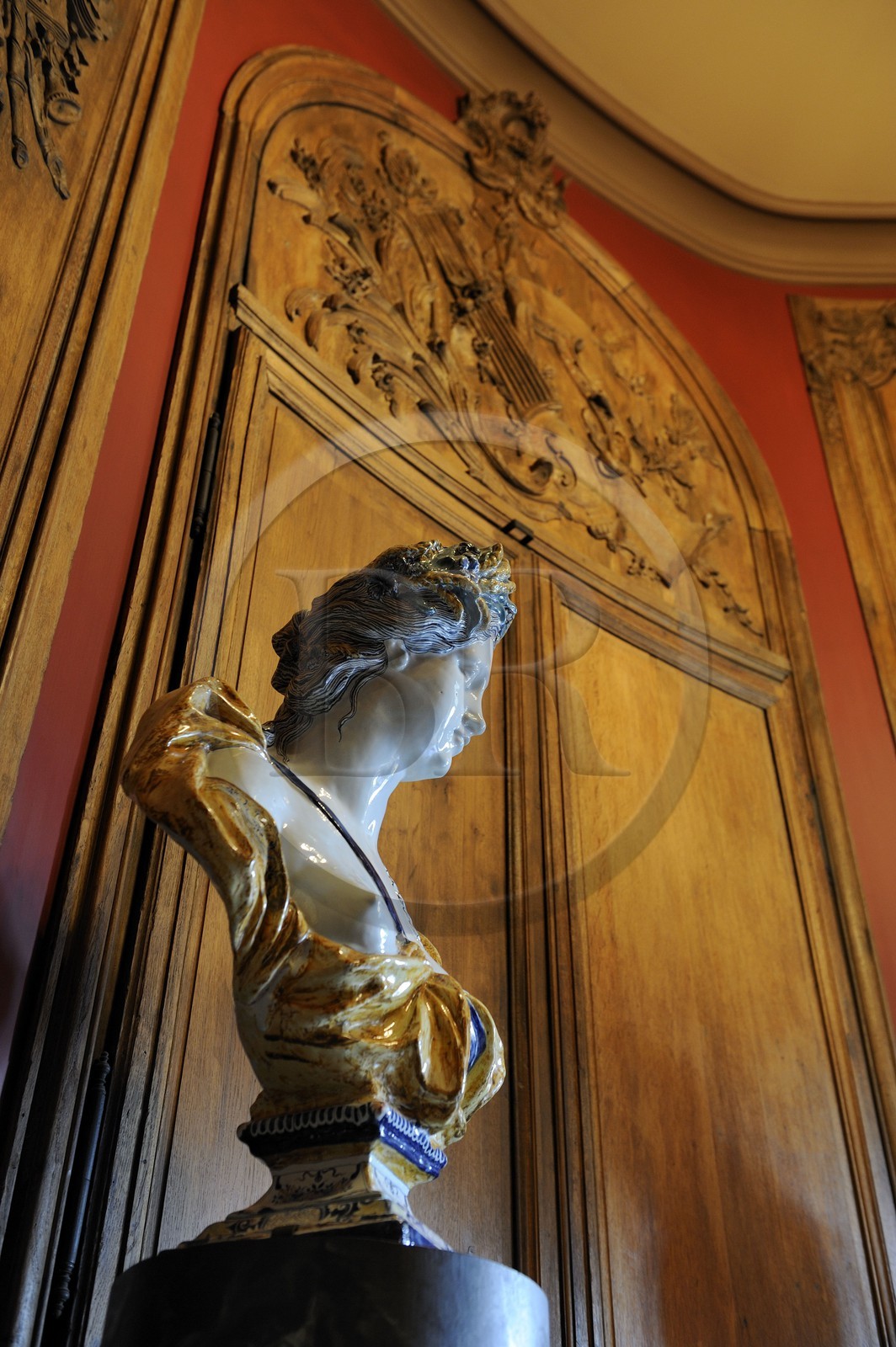 France, Seine Maritime, Rouen,  Museum of Fine Arts and Ceramics which contains a splendid collection of faïence and porcelain