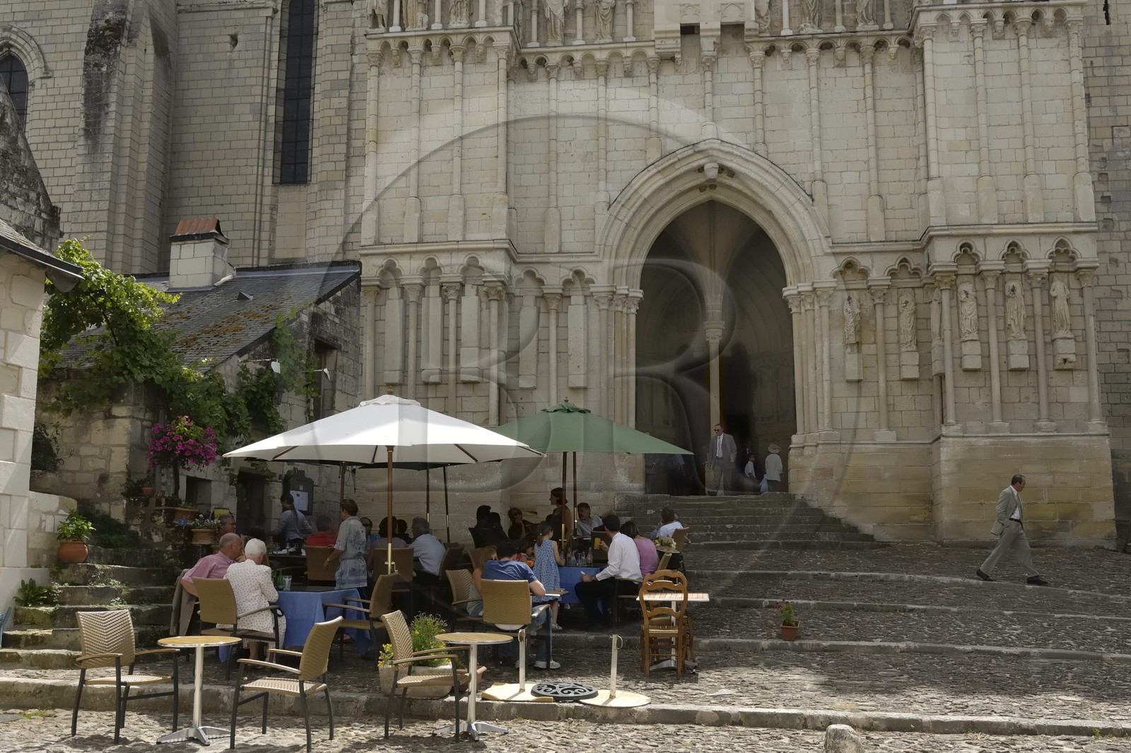 France, Indre et Loire, Candes Saint Martin, Saint-Martin collegiate church