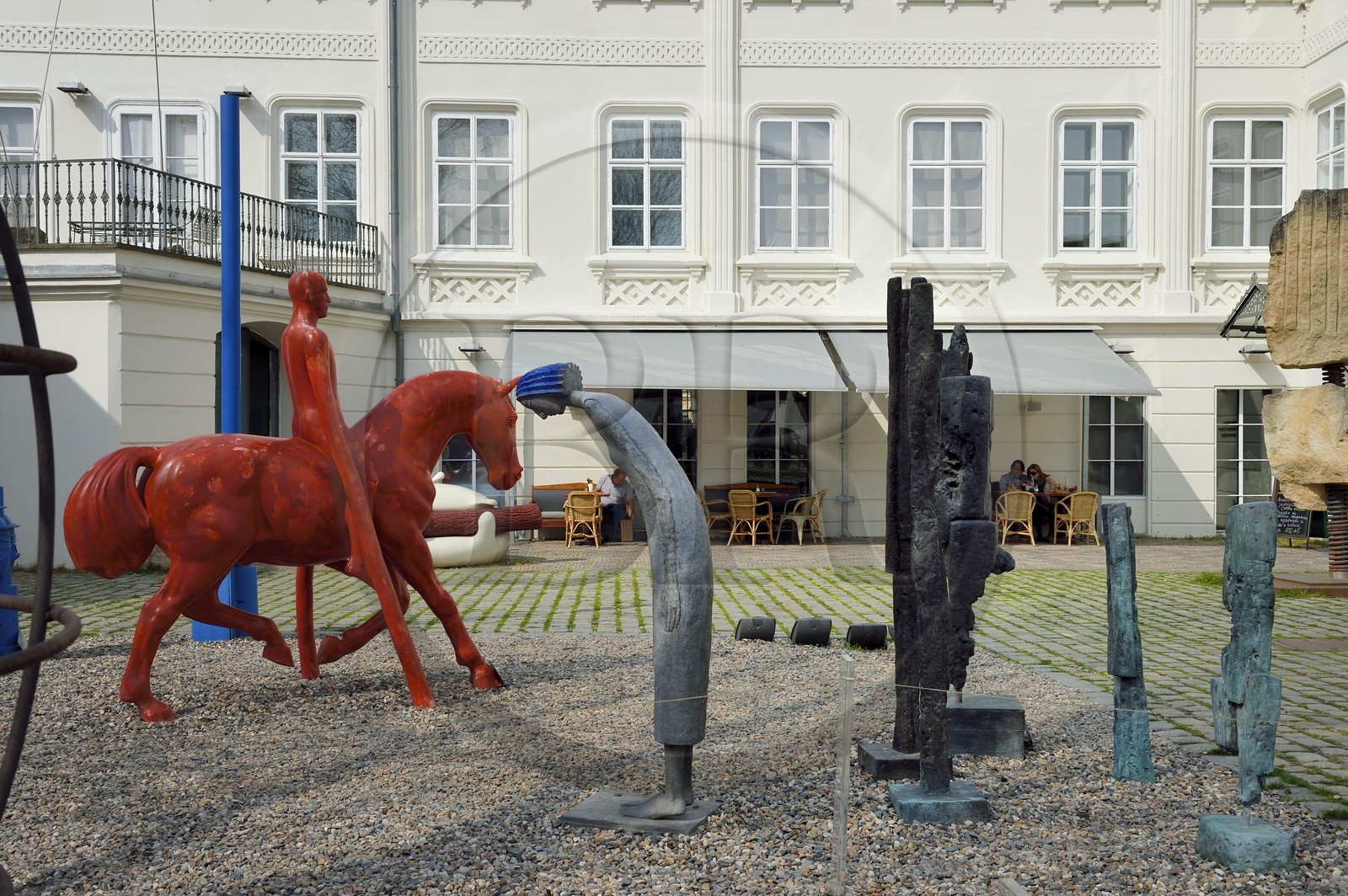 Czech Republic, Prague, Kampa district, Kampa museum private foundation dedicated to modern and contemporary art