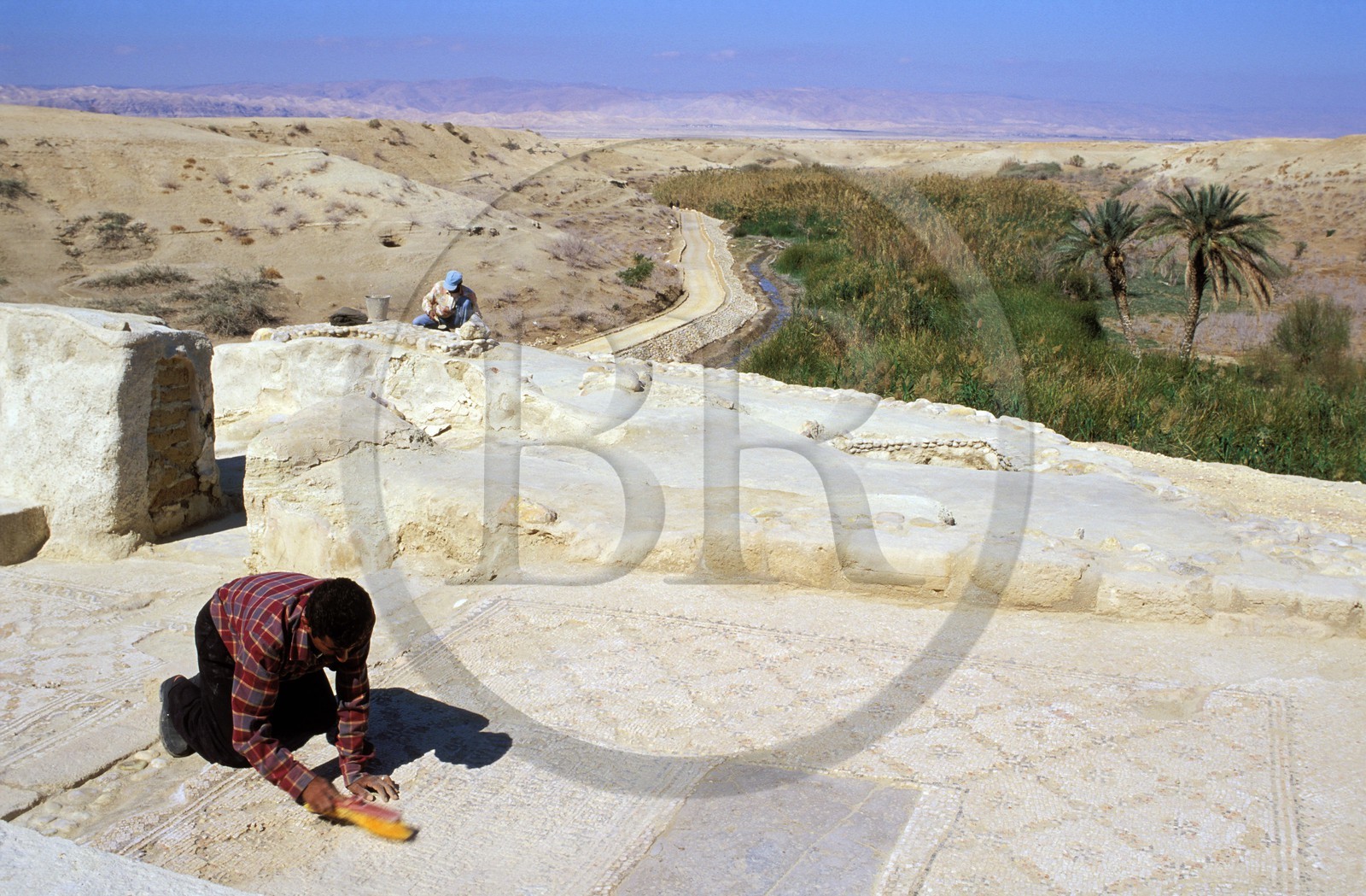 Jordanie, la Mer Morte, Béthanie au delà du Jourdain, lieu où Saint Jean Baptiste aurait baptisé le Christ