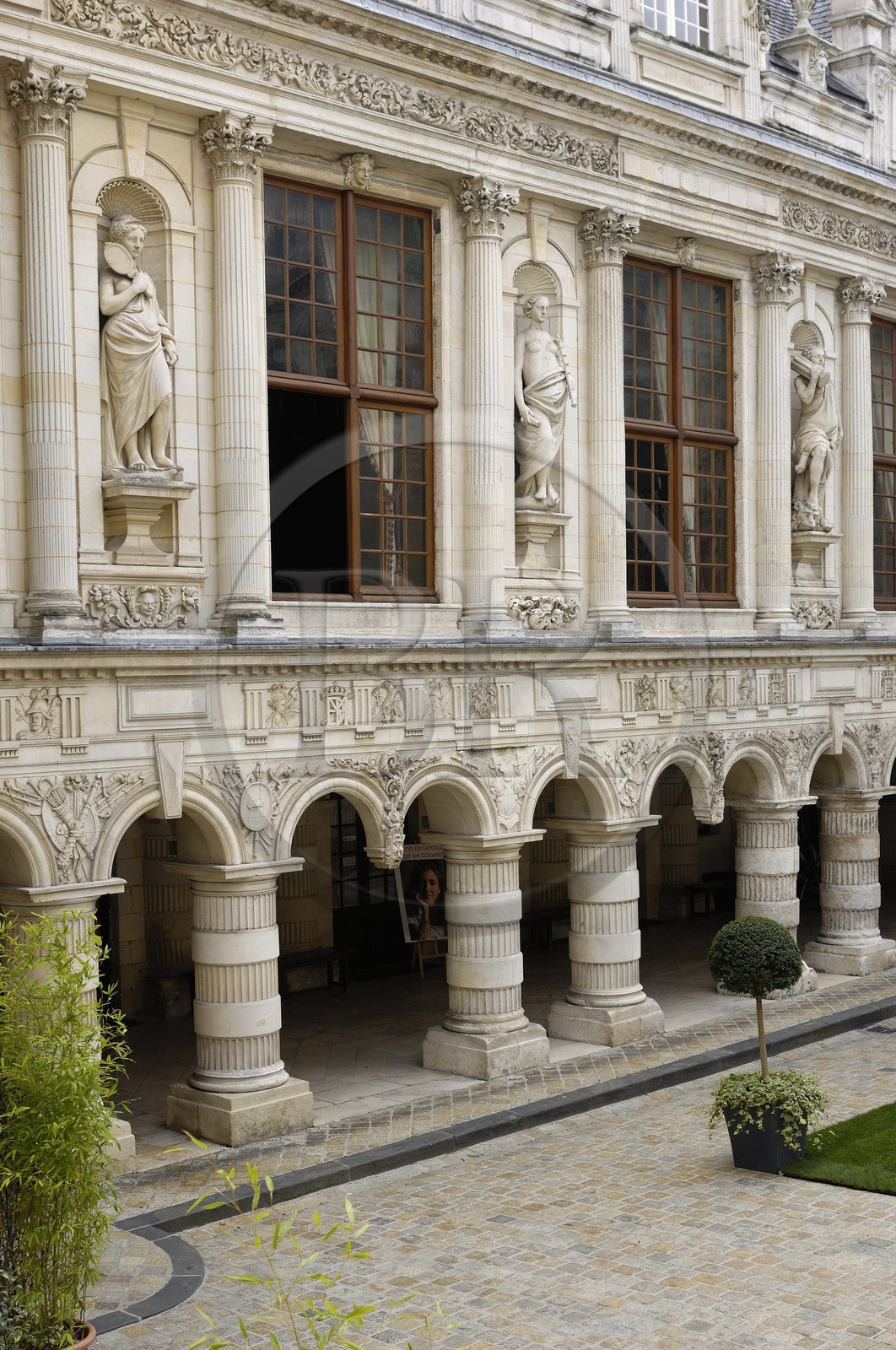 France, Charente-Maritime (17), La Rochelle, l'Hôtel de Ville