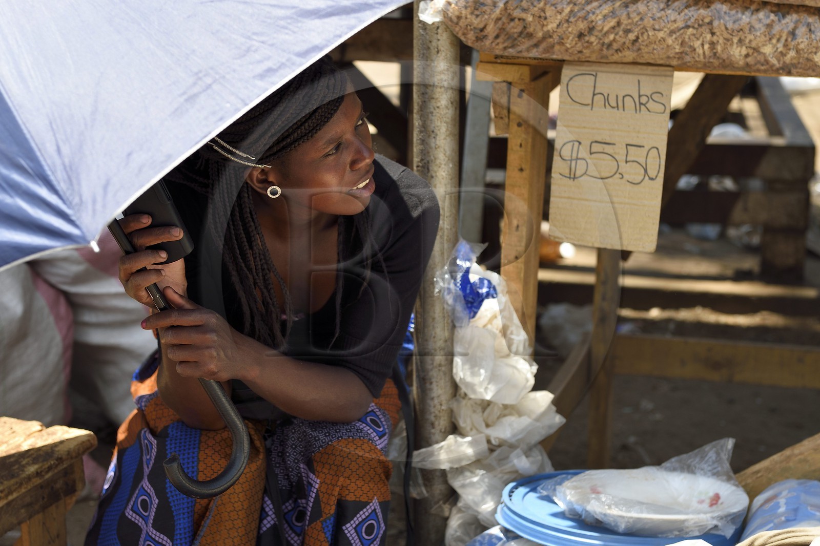 Zimbabwe, Harare, marché de Mbare