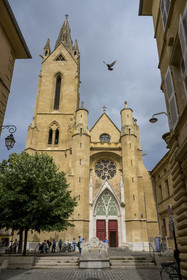 France, Bouches du Rhone, Aix en Provence, Saint John of Malta Church (13th century)
