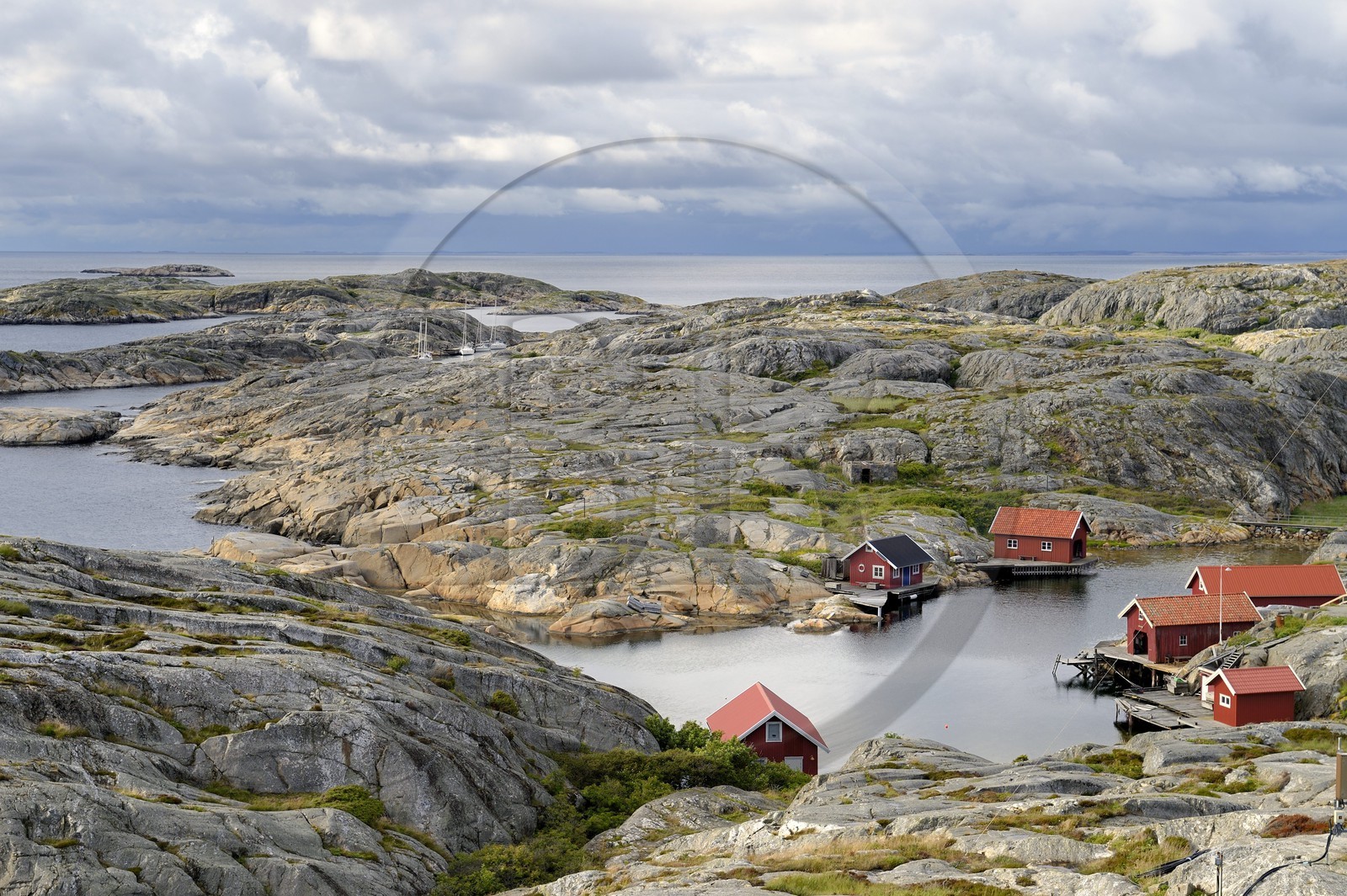 Suède, Västra Götaland, Väderöarna (iles météo) au large de Fjällbacka