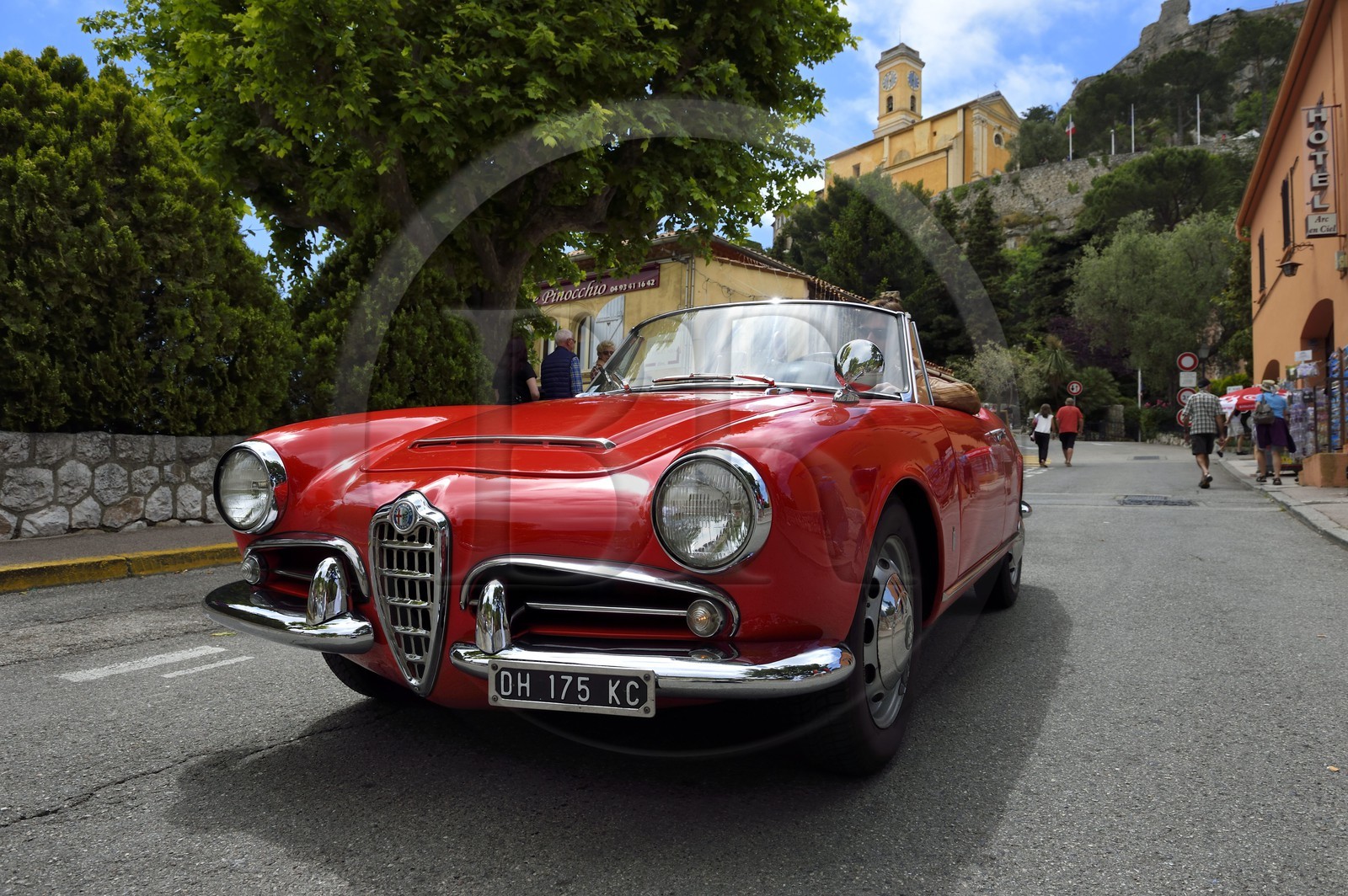 France, Alpes-Maritimes (06), le village perché d'Eze