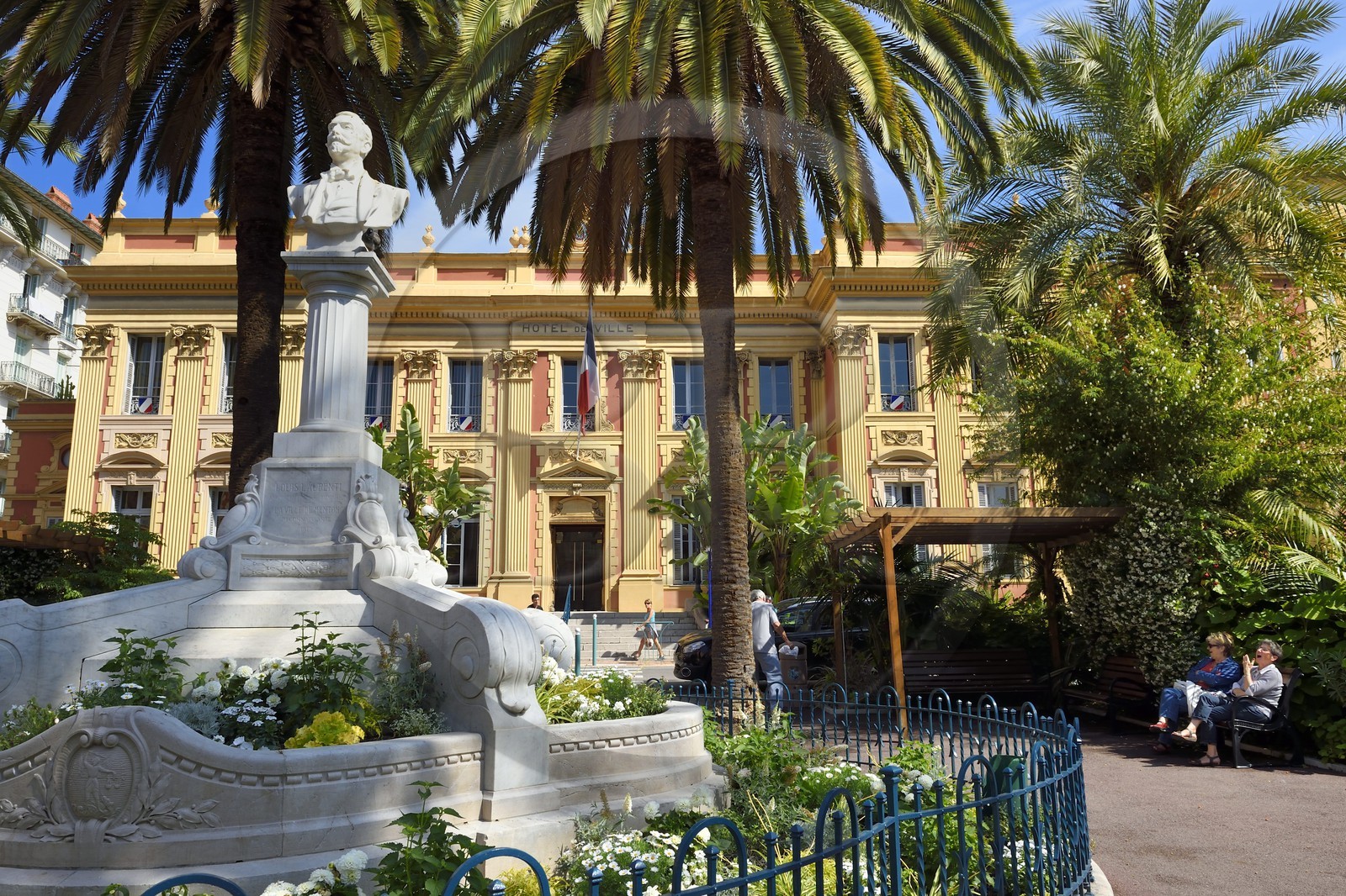 France, Alpes-Maritimes (06), Menton, l'Hotel de Ville