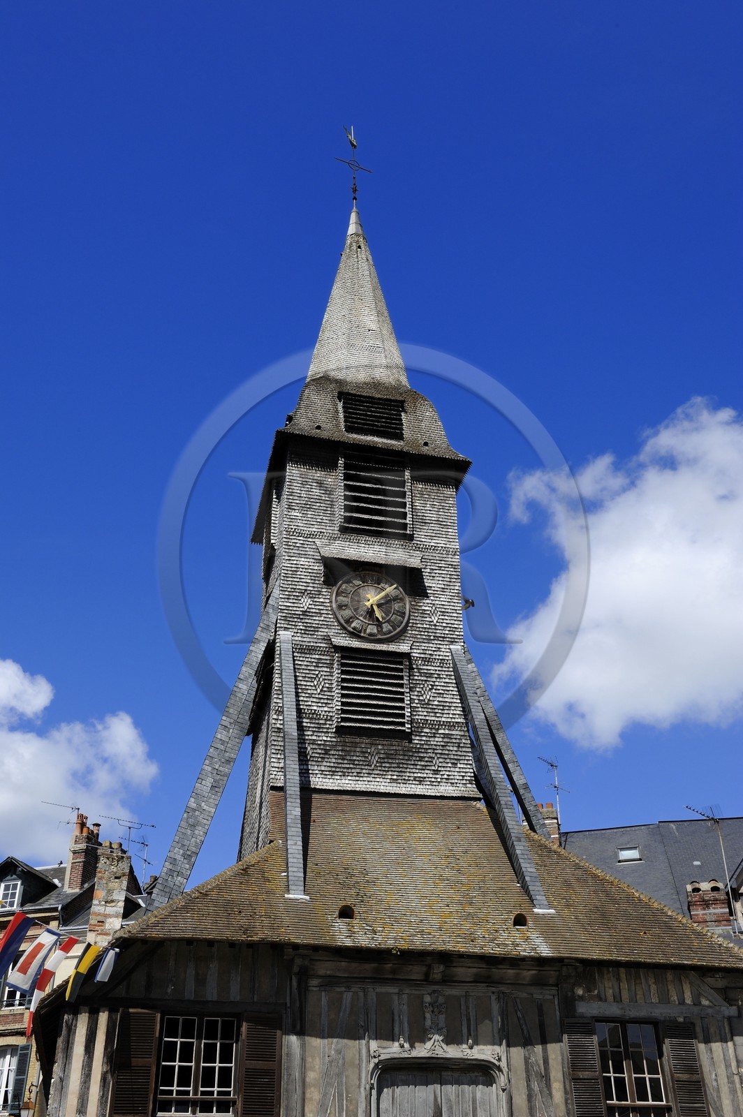 France, Calvados (14), Honfleur, église Sainte-Catherine