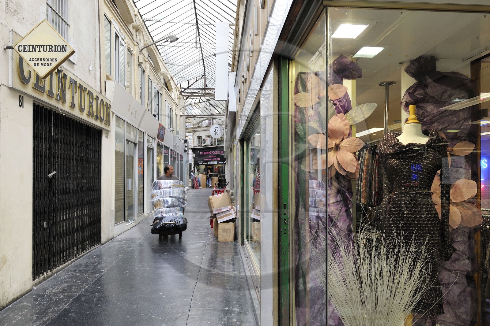 France, Paris (75), Passage du Caire