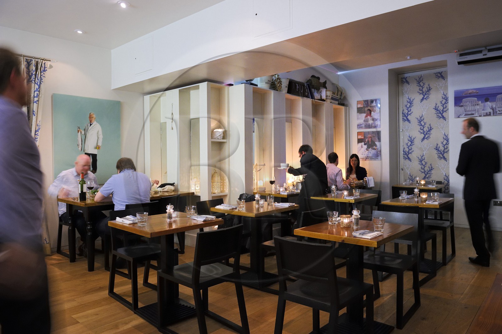 Royaume-Uni, Irlande du Nord, Belfast, Deanes Restaurant au 36-40 Howard Street