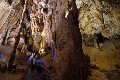 France, Dordogne (24), Périgord Vert, Villars, Grotte de Villars