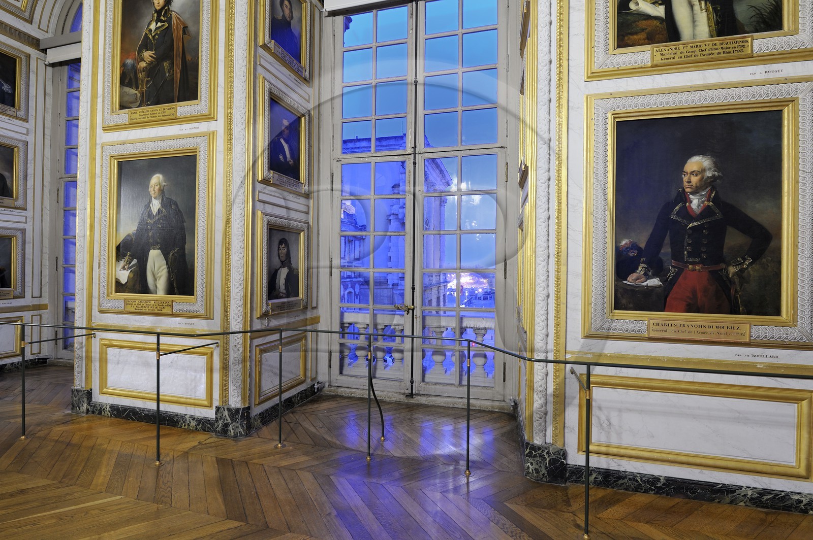 France, Yvelines (78), château de Versailles, classé Patrimoine Mondial de l'UNESCO, salle de 1792