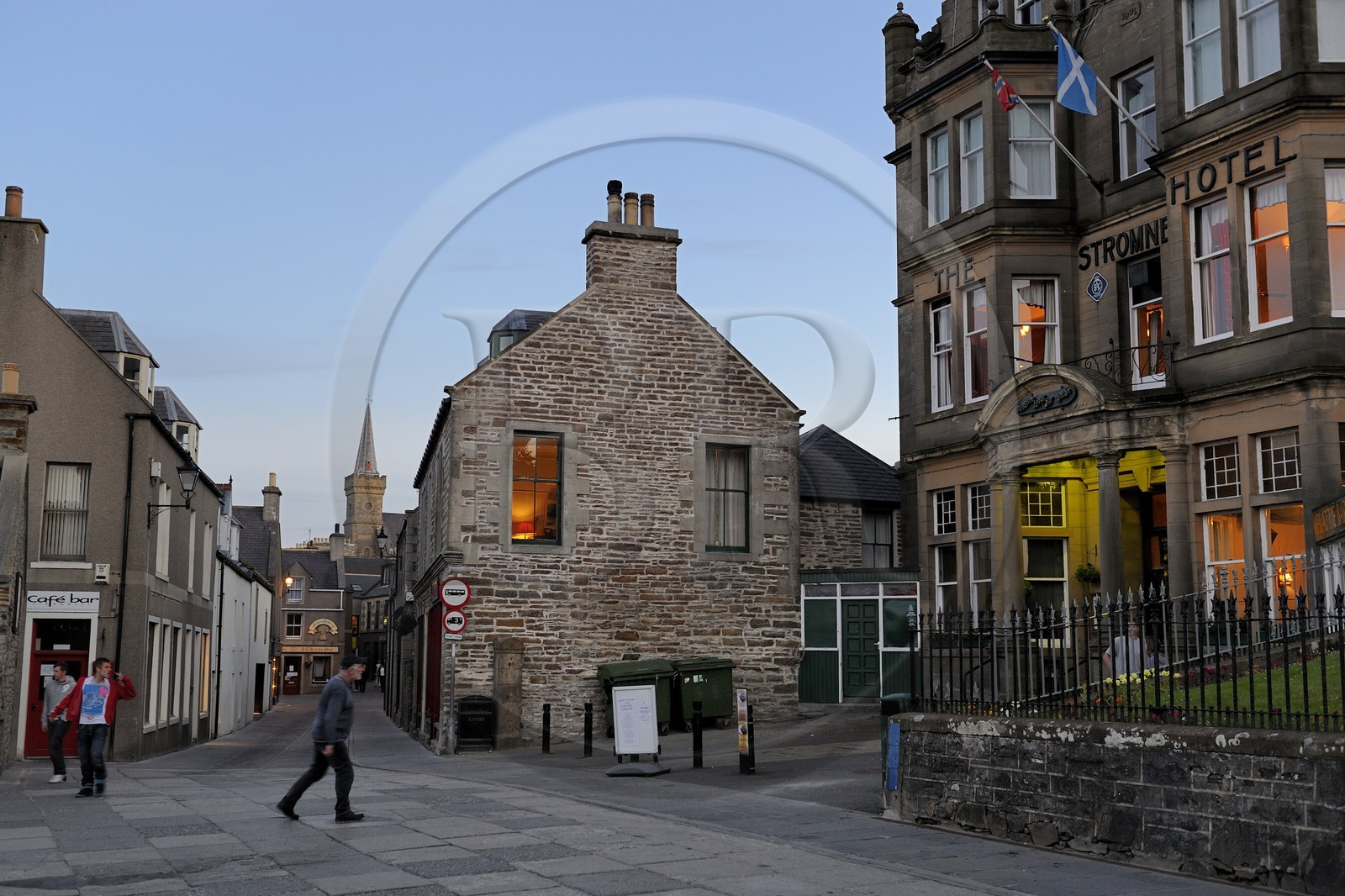 Royaume-Uni, Ecosse, Iles Orcades, Ile de Mainland, Stromness, le Stromness Hotel