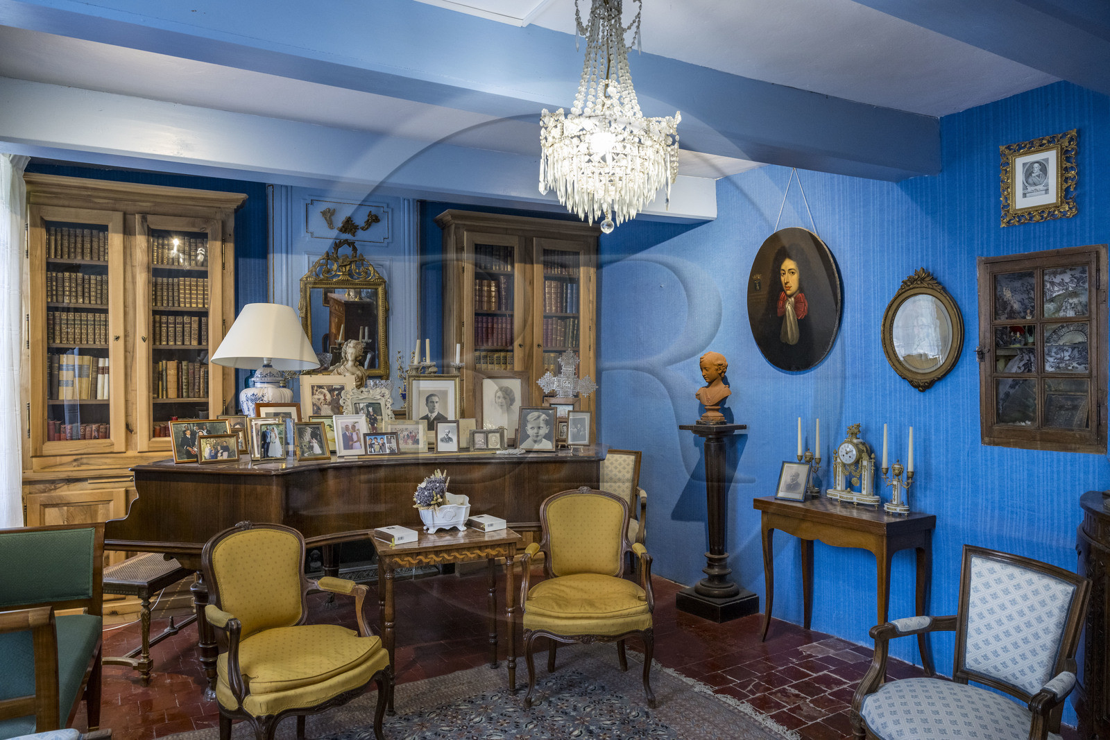 France, Drôme (26), parc naturel régional des Baronnies provençales, Aulan, château (XIIe siècle reconstruit XIXe siècle)