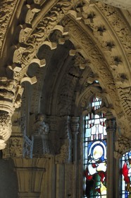 Royaume-Uni, Ecosse, Midlothian, Roslin, la Chapelle Rosslyn