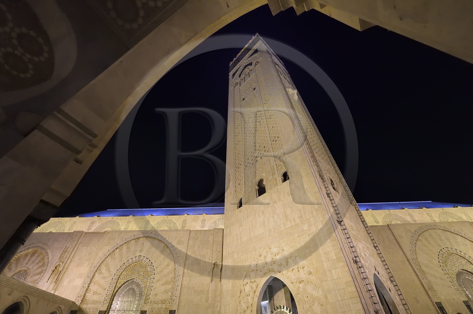 Morocco, Casablanca, Grand Hassan II Mosque