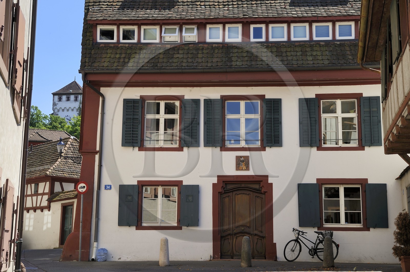 Switzerland, Basel, Old district Saint Alban