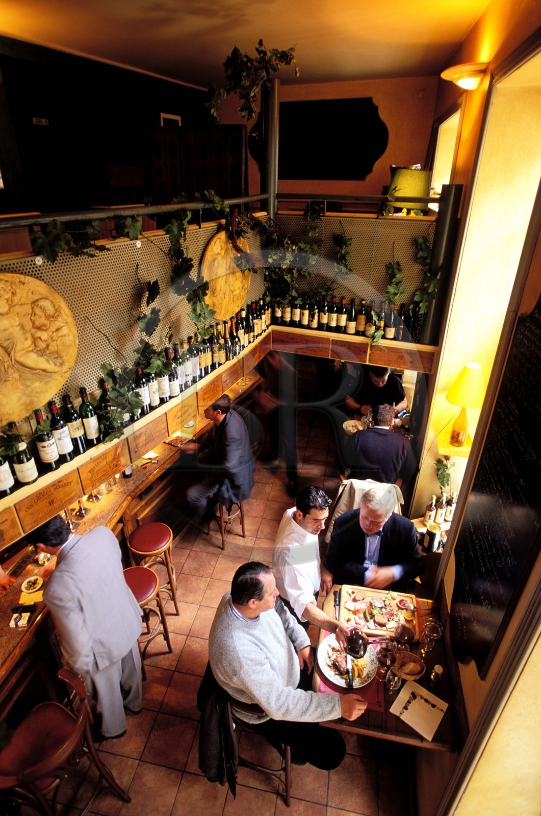 France, Nord (59), Vieux Lille, rue de la Monnaie, le restaurant La part des Anges