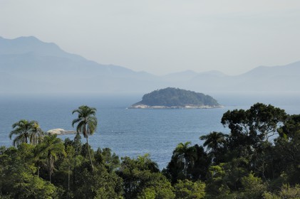 Brésil, Etat de Rio de Janeiro, baie de Paraty (Route de l'or, Estrada Real)