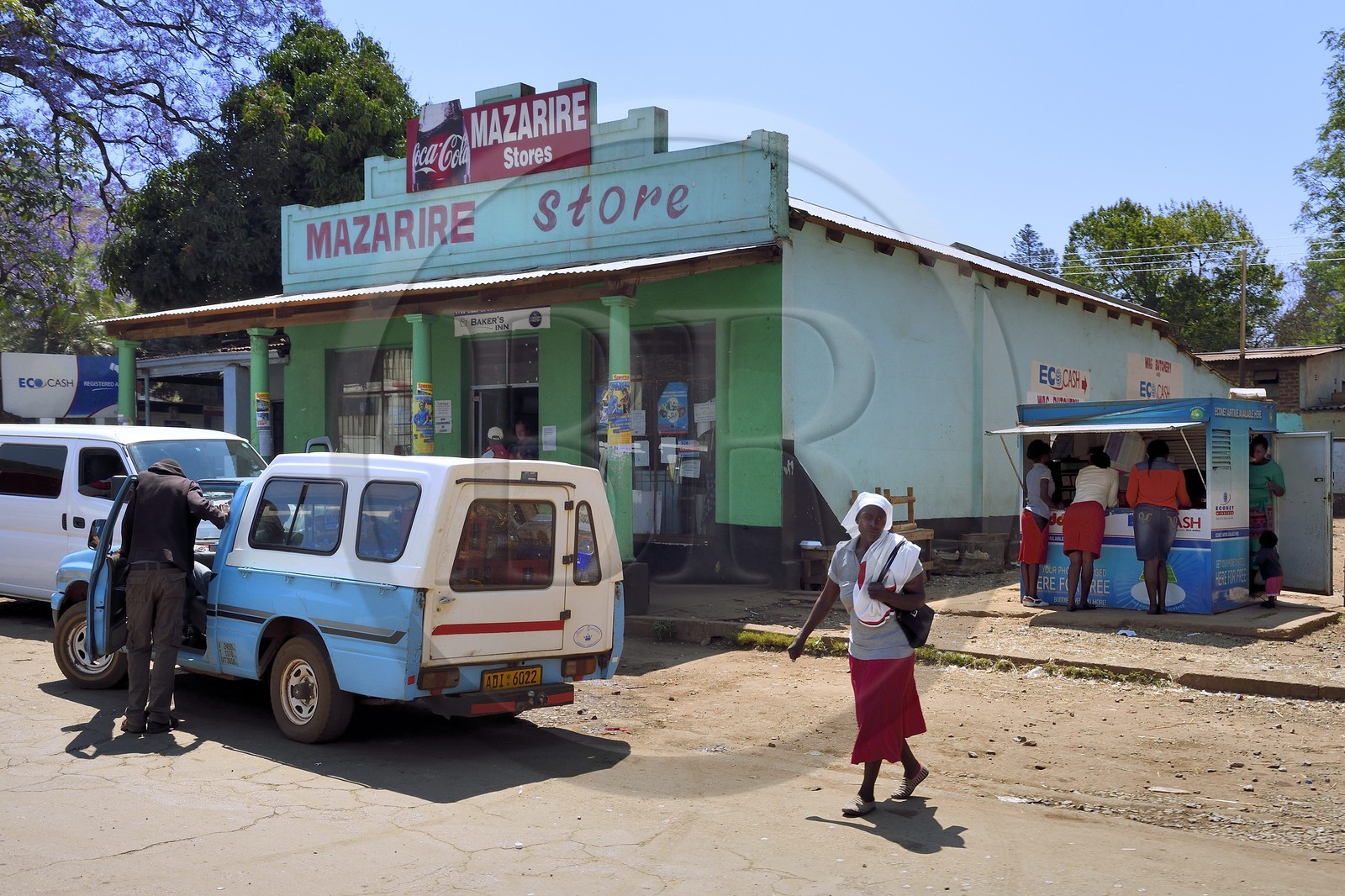 Zimbabwe, Midlands province, Gweru region, Depatment store in Selukwe