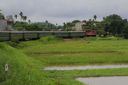 Vietnam, train de jour de Lao Cai à Hanoï