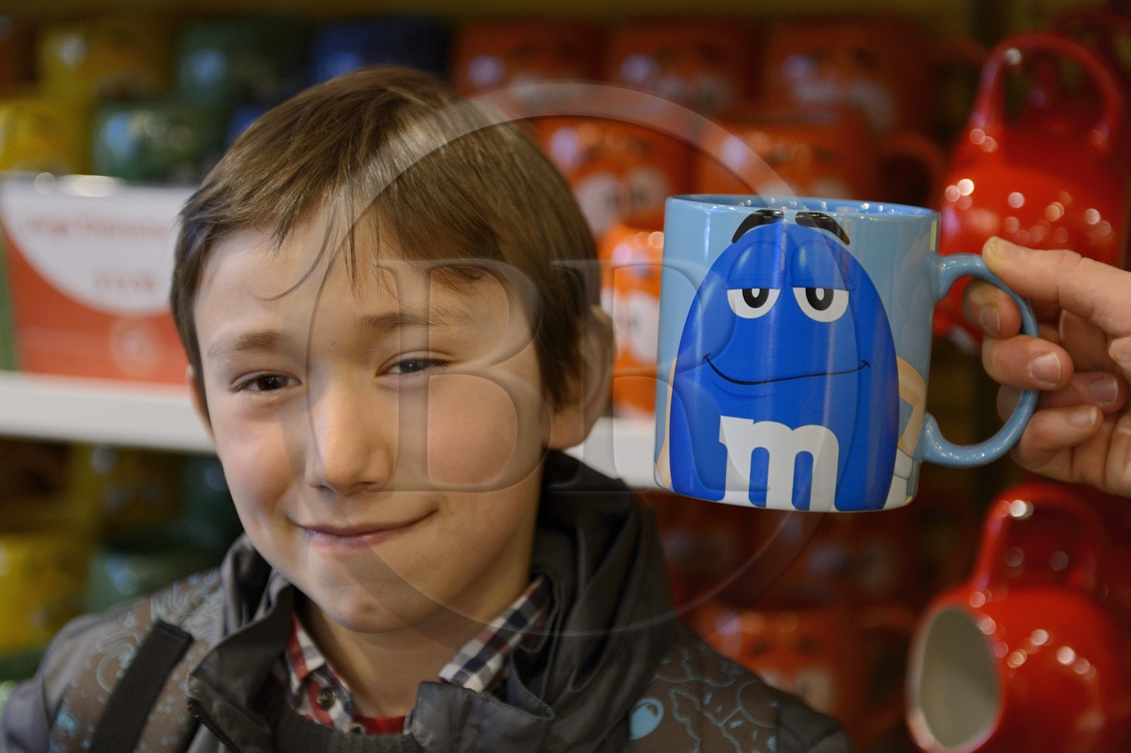 Etats-Unis, New York, Manhattan, Times square, boutique M&M's