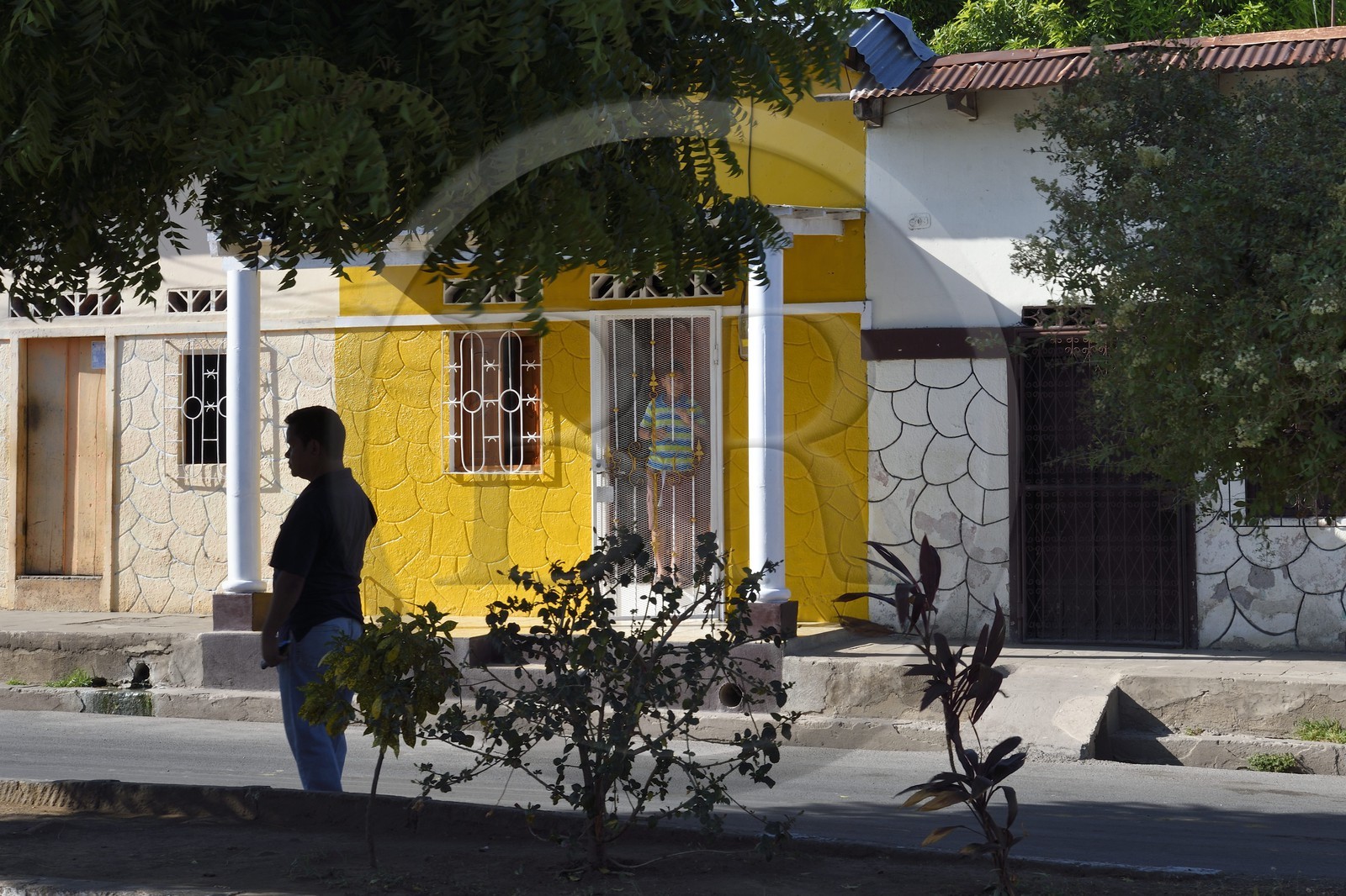 Nicaragua, Granada, popular area in the bottom of the calle El Caimito