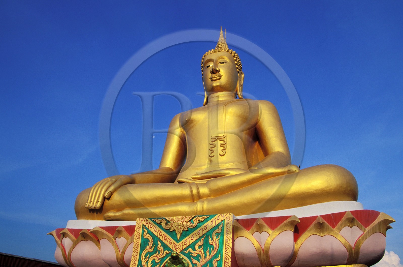Thaïlande, golfe de Siam, île de Ko Samui, la pagode de Big Buddha