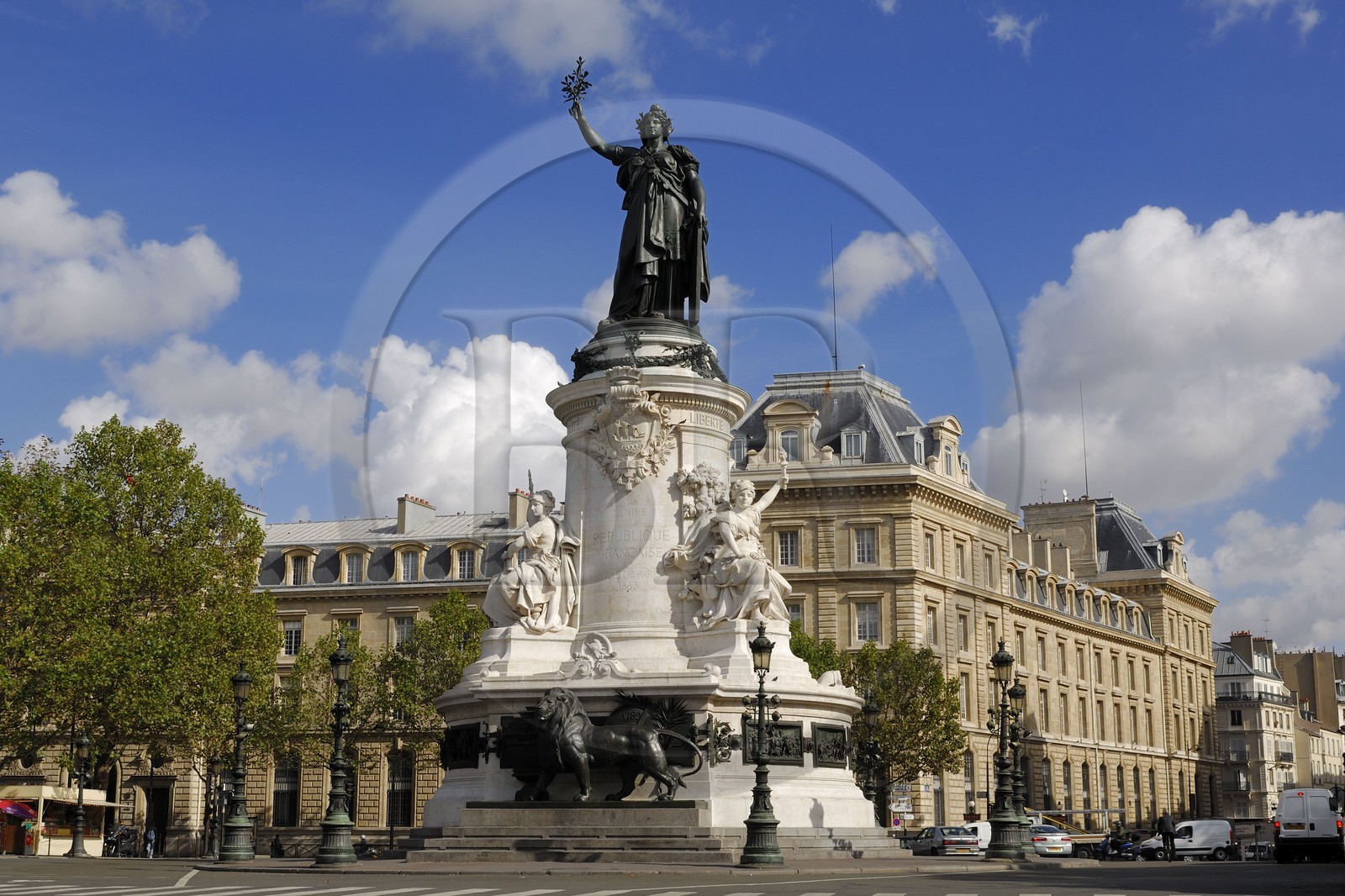 France, Paris (75), place de la République