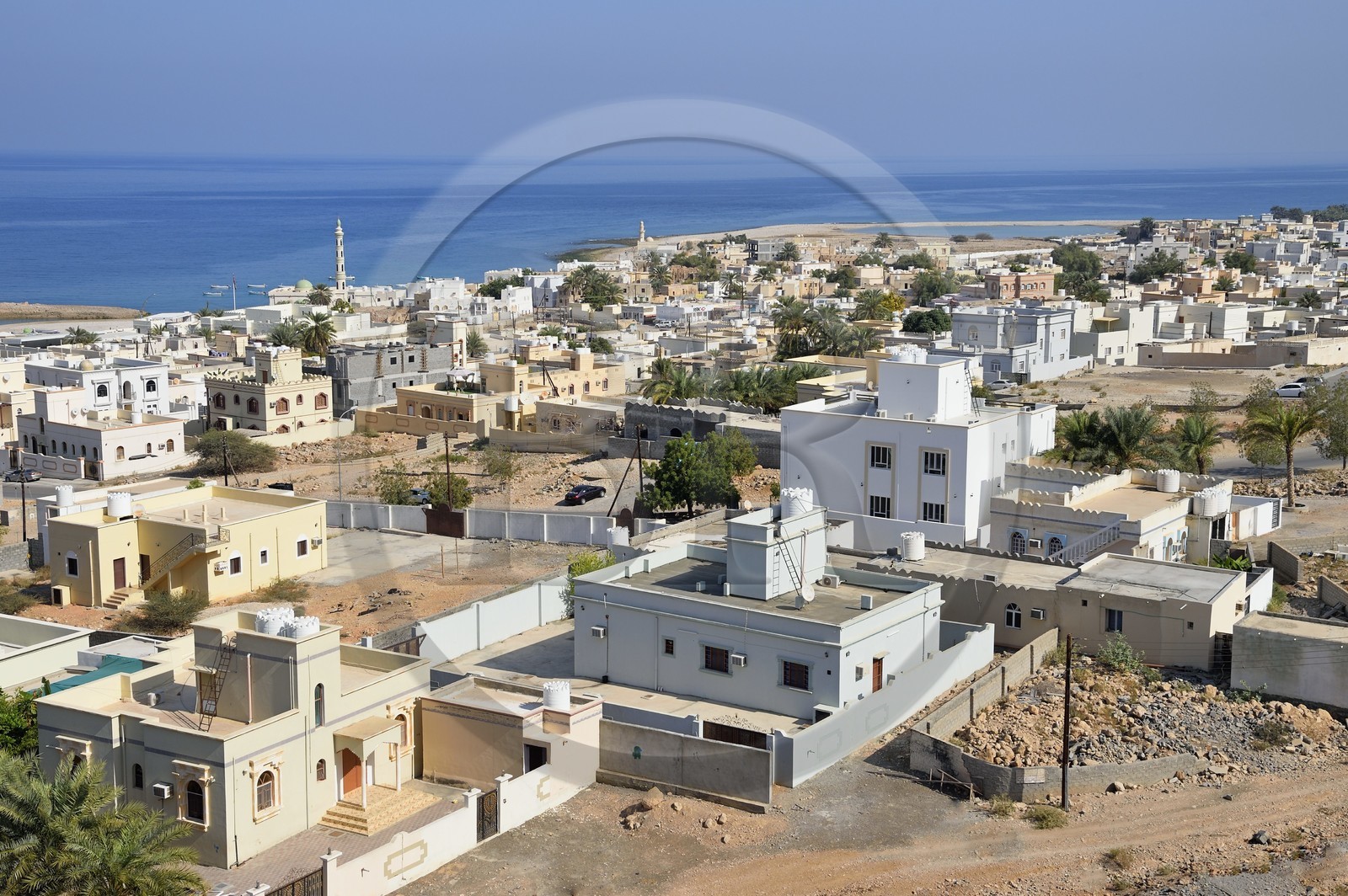 Sultanat d'Oman, région d'Ash Sharqiyah, le village de Tiwi sur la côte des tortues