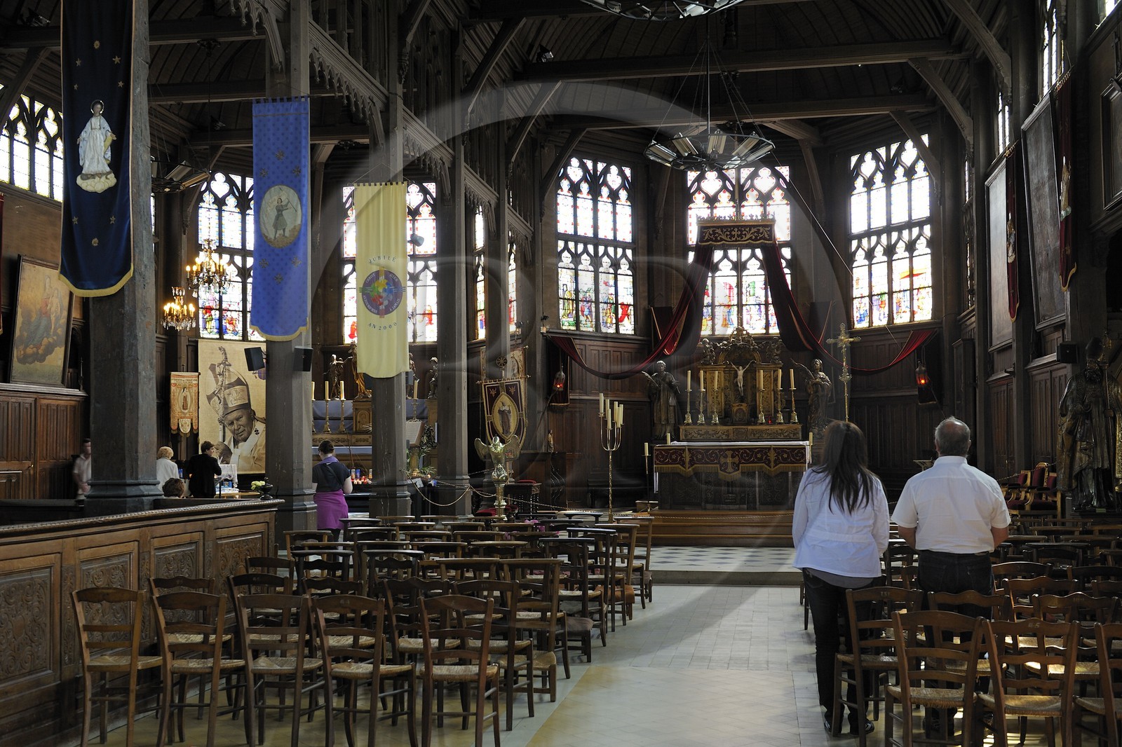 France, Calvados, Honfleur, Sainte-Catherine church