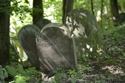 France, Bas-Rhin (67), Saverne, ancien cimetière juif