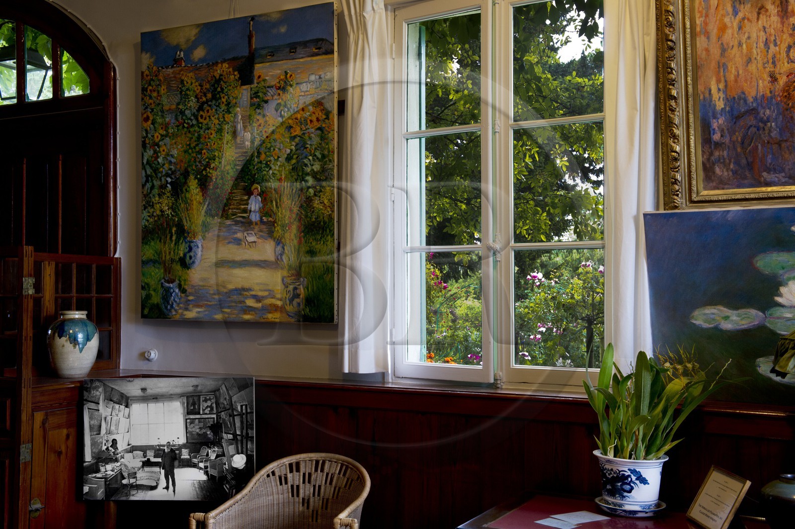 France, Eure (27), Giverny, la maison de Claude Monet