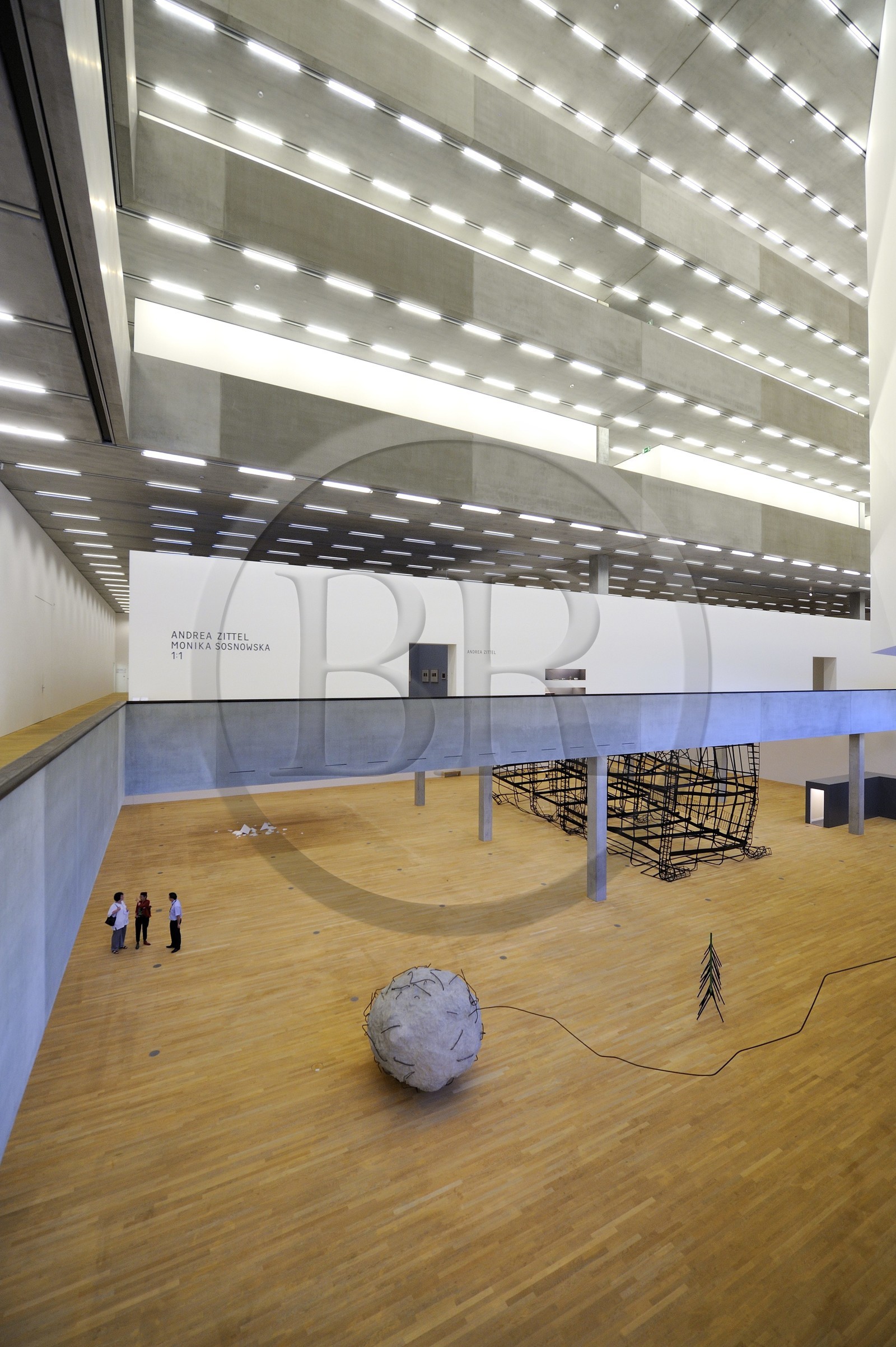 Suisse, Bâle, espace d'Art Schaulager des architectes Herzog et de Meuron