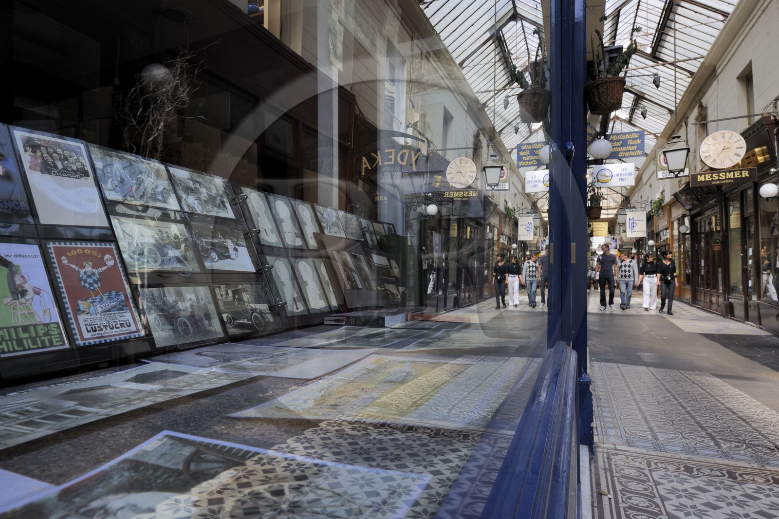 France, Paris (75), Passage des Panoramas