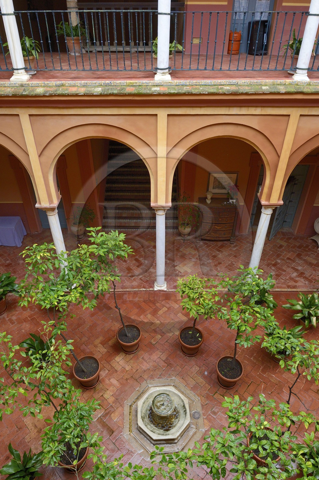 Spain, Andalusia, Seville Province, Carmona, Casa de Carmona hotel