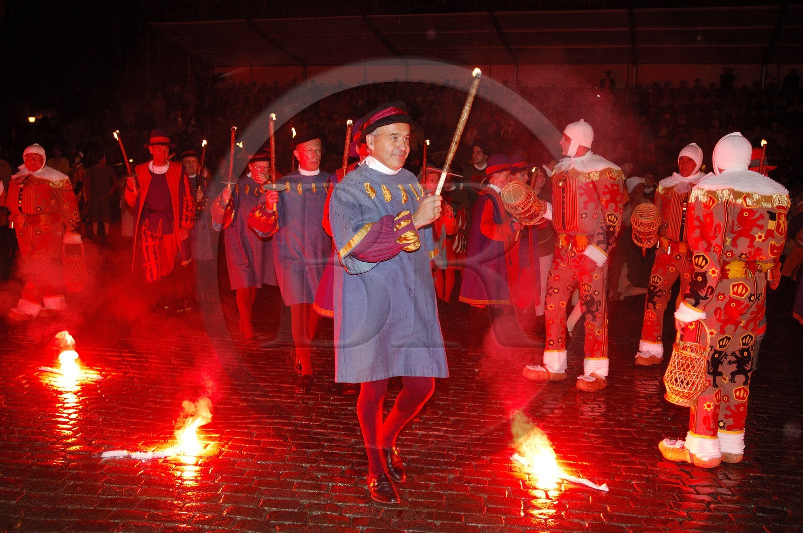 Belgique, Bruxelles, fête de l'Ommegang
